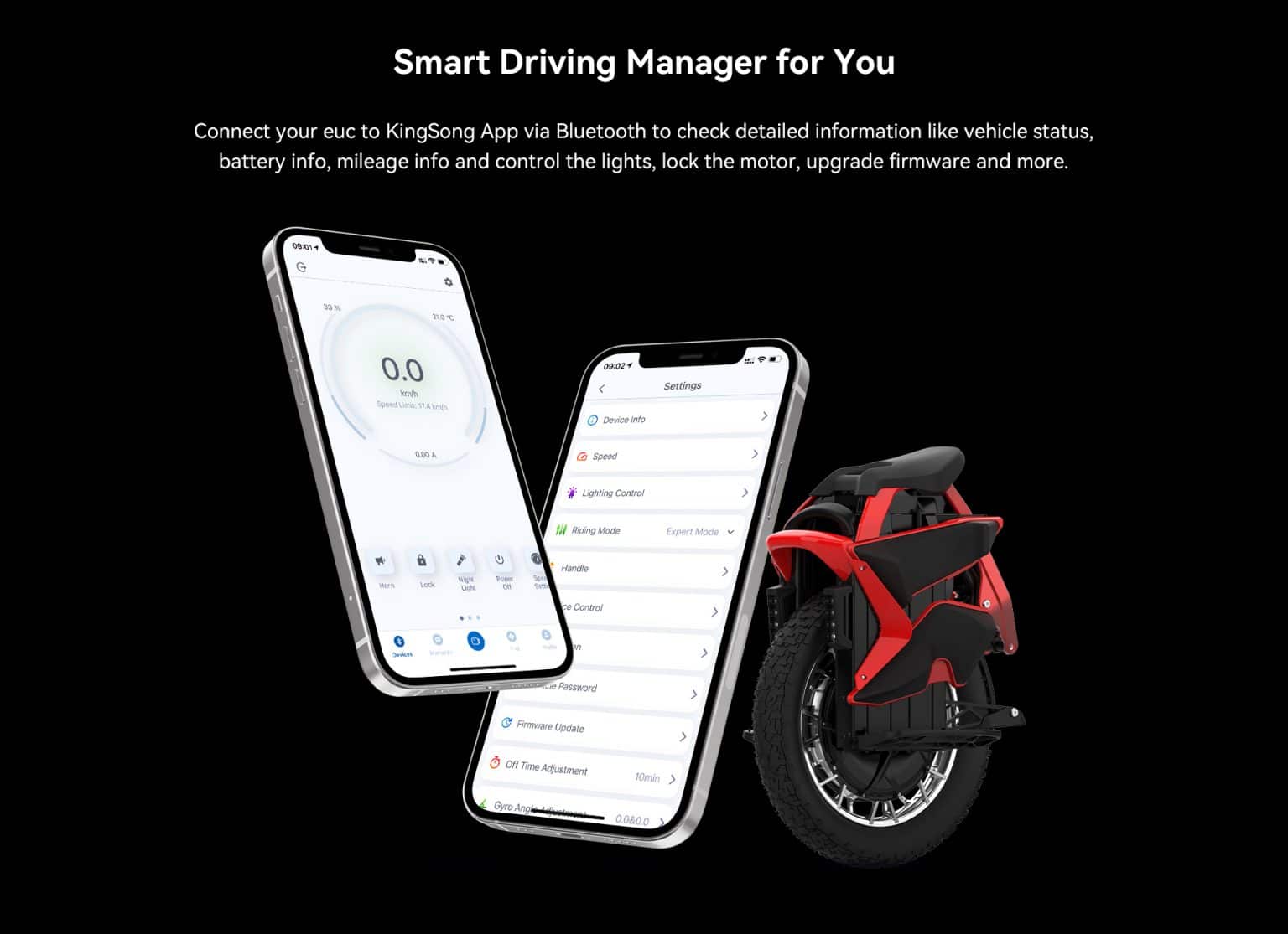 UNICYCLE KINGSONG KS-S22 PRO - Imagen 6