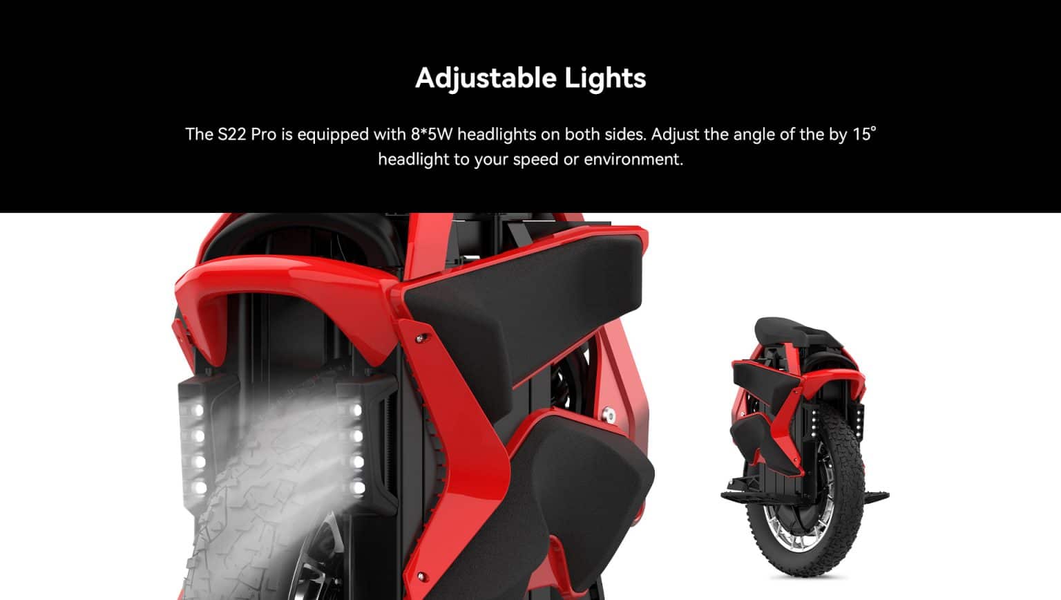 UNICYCLE KINGSONG KS-S22 PRO - Imagen 7