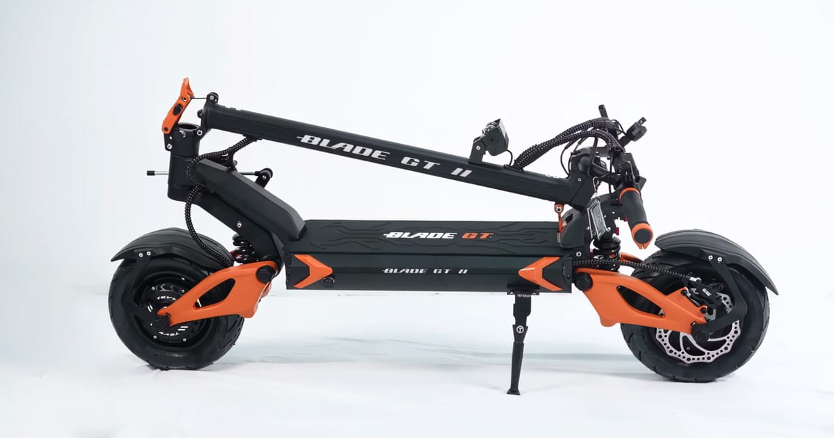 SCOOTER ELECTRICA TEVERUN BLADE GT + II - Imagen 2