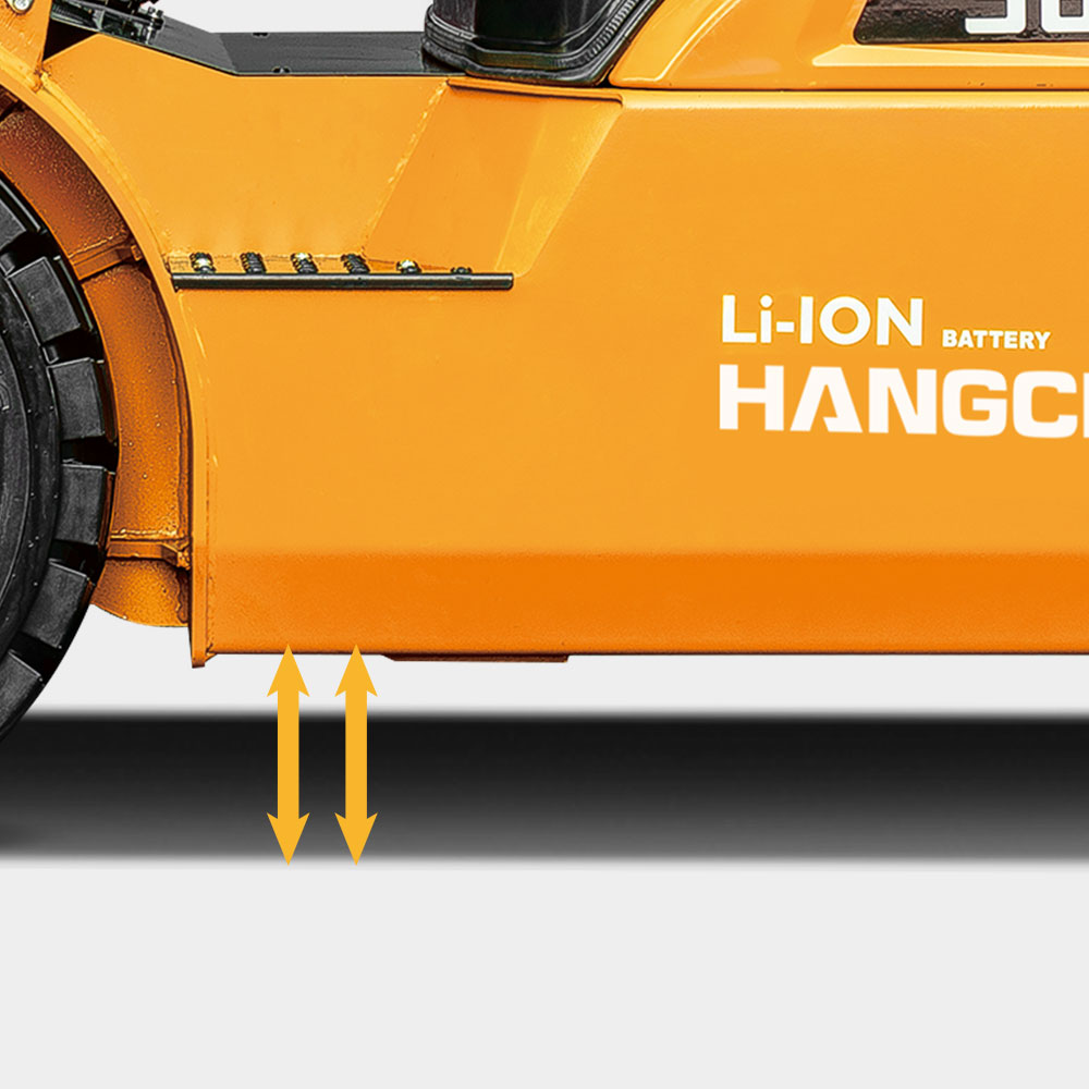 MONTACARGAS ELECTRICO HANGCHA XE SERIES 2.5T - Imagen 3